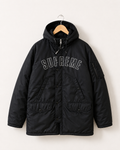 Supreme Arch Logo Jacket — M, Sort