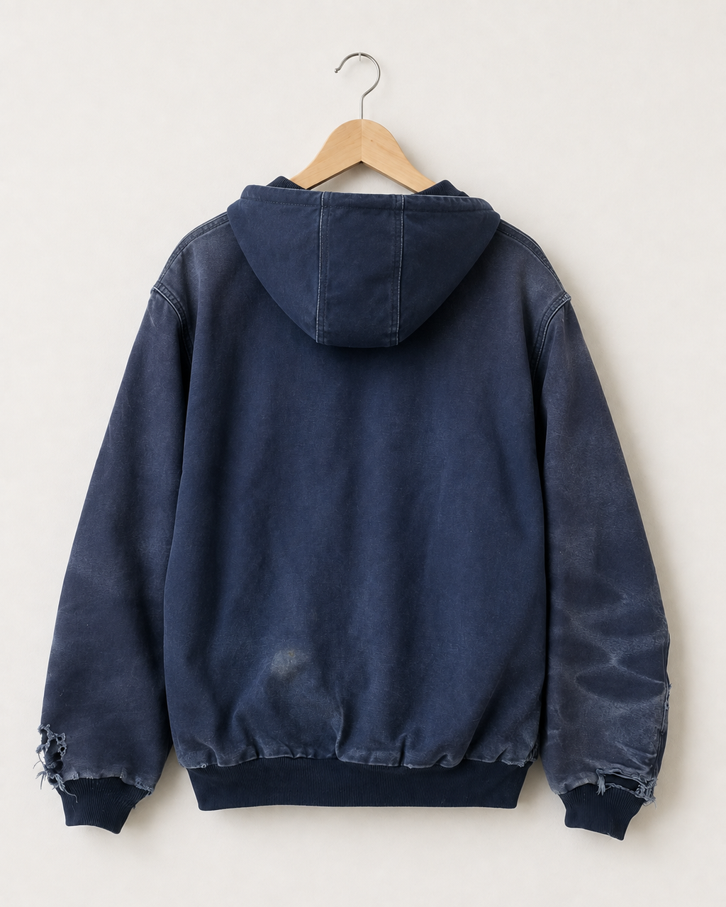 Vintage Carhartt Active Jacket — L, Mørkeblå