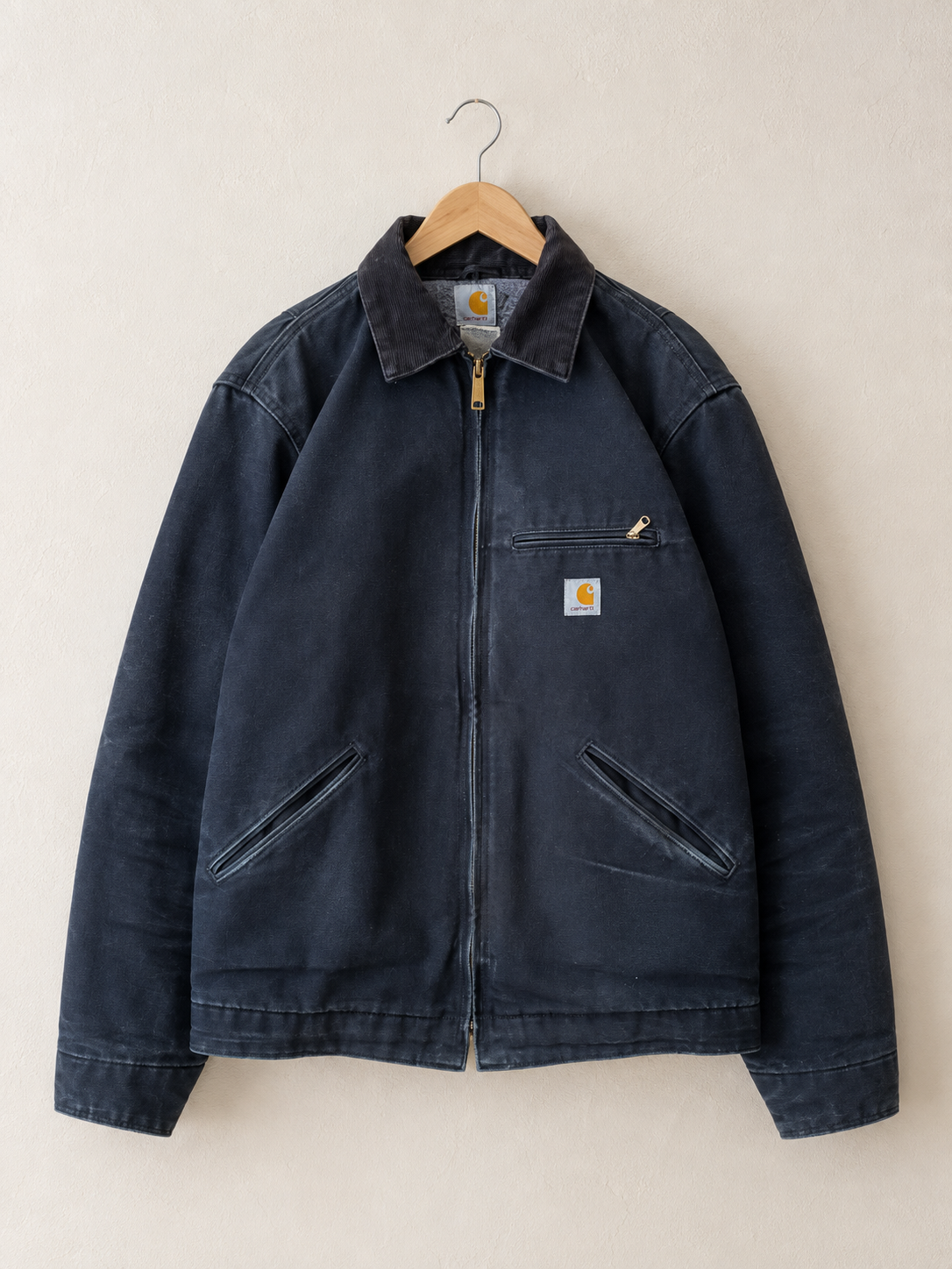 Vintage Carhartt Made in USA OG Detroit — M, Sort