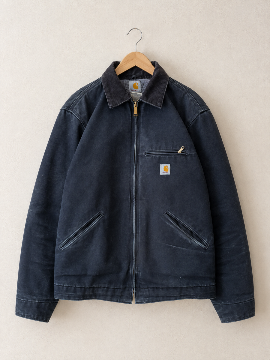 Vintage Carhartt Made in USA OG Detroit — M, Sort