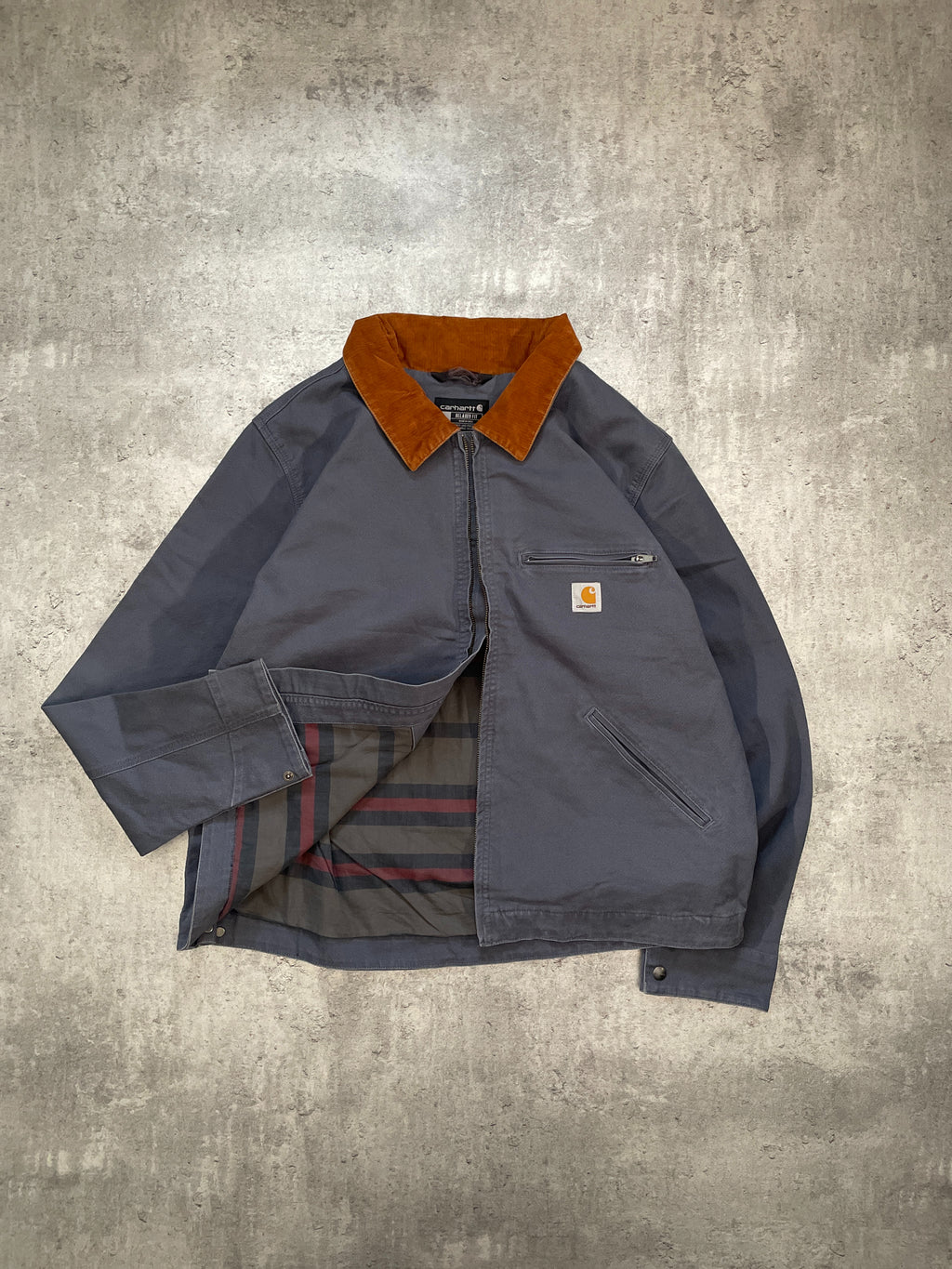Carhartt OG Detroit Jacket - Slate Blue
