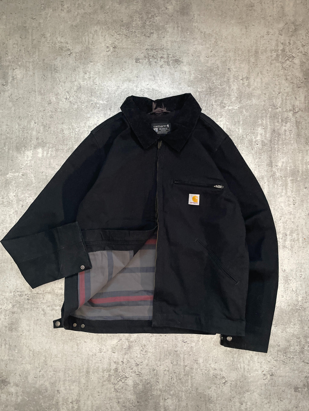 Carhartt OG Detroit Jacket - Sort