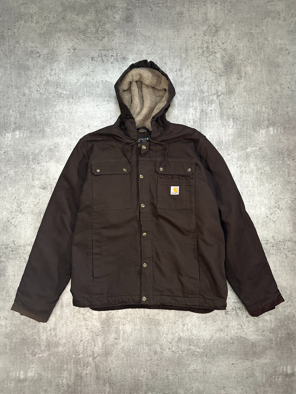 Carhartt Bartlett Jacket — S, Brun