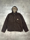 Carhartt Bartlett Jacket — S, Brun