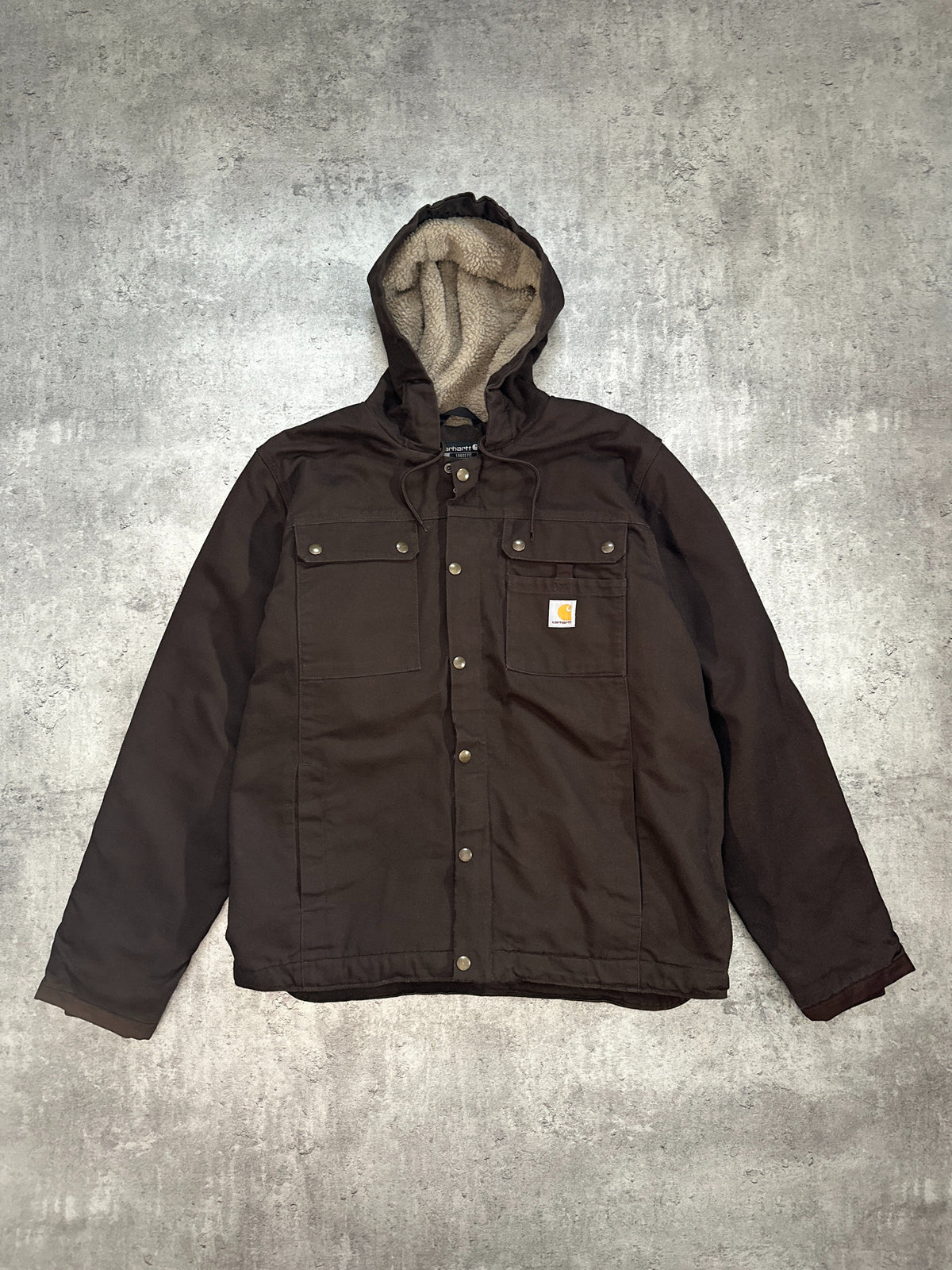 Carhartt Bartlett Jacket — S, Brun