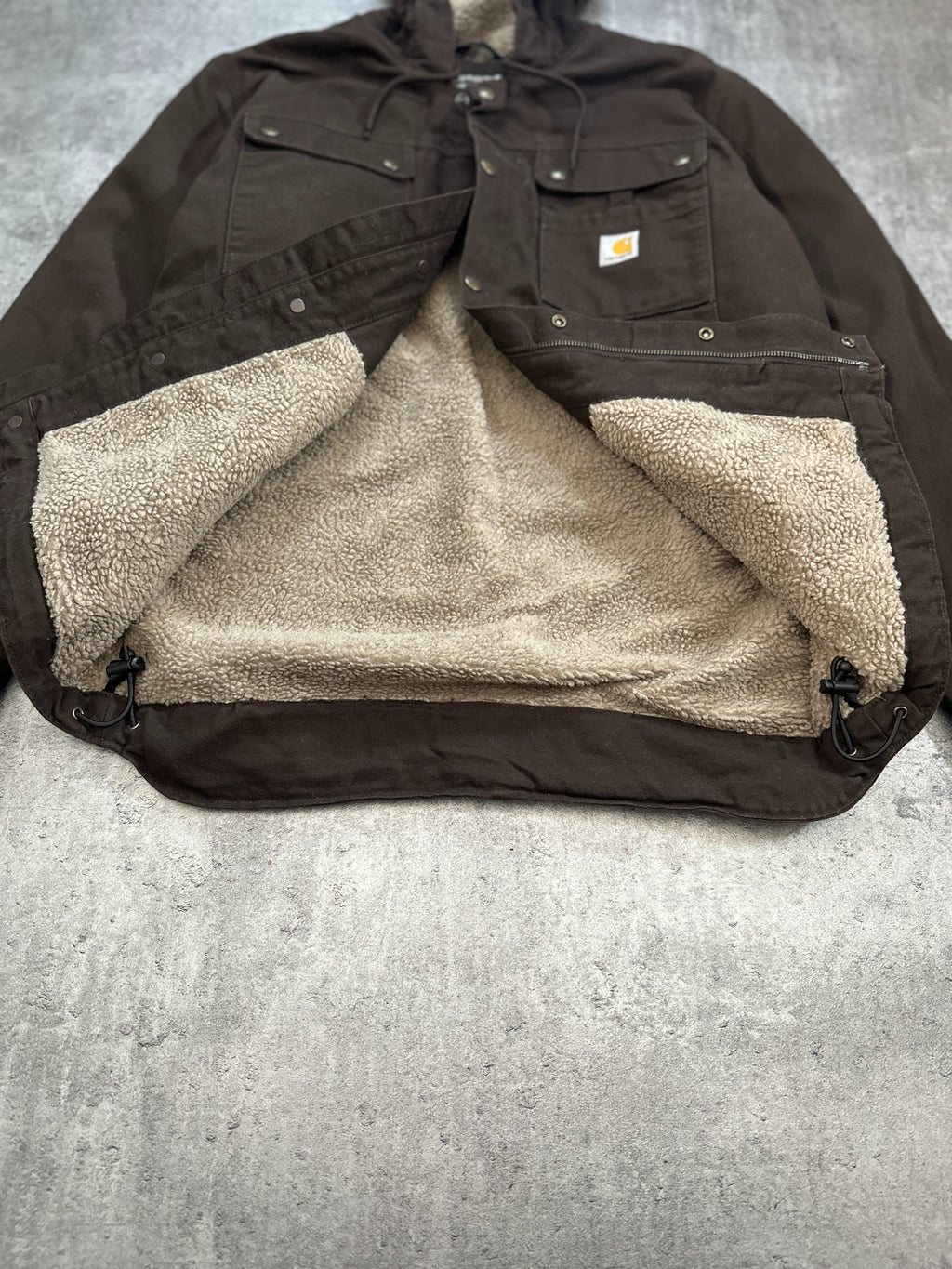 Carhartt Bartlett Jacket — S, Brun