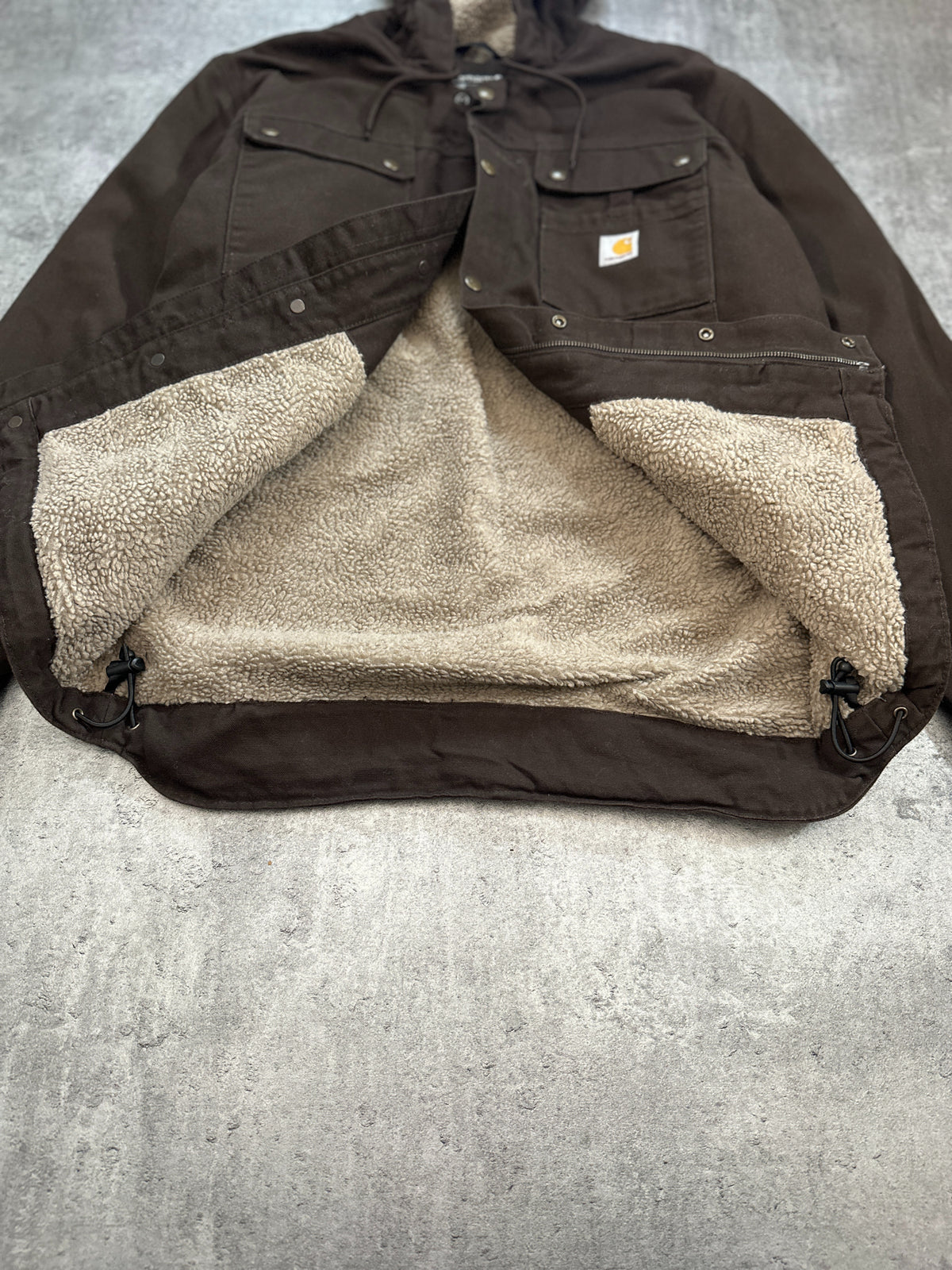 Carhartt Bartlett Jacket — S, Brun