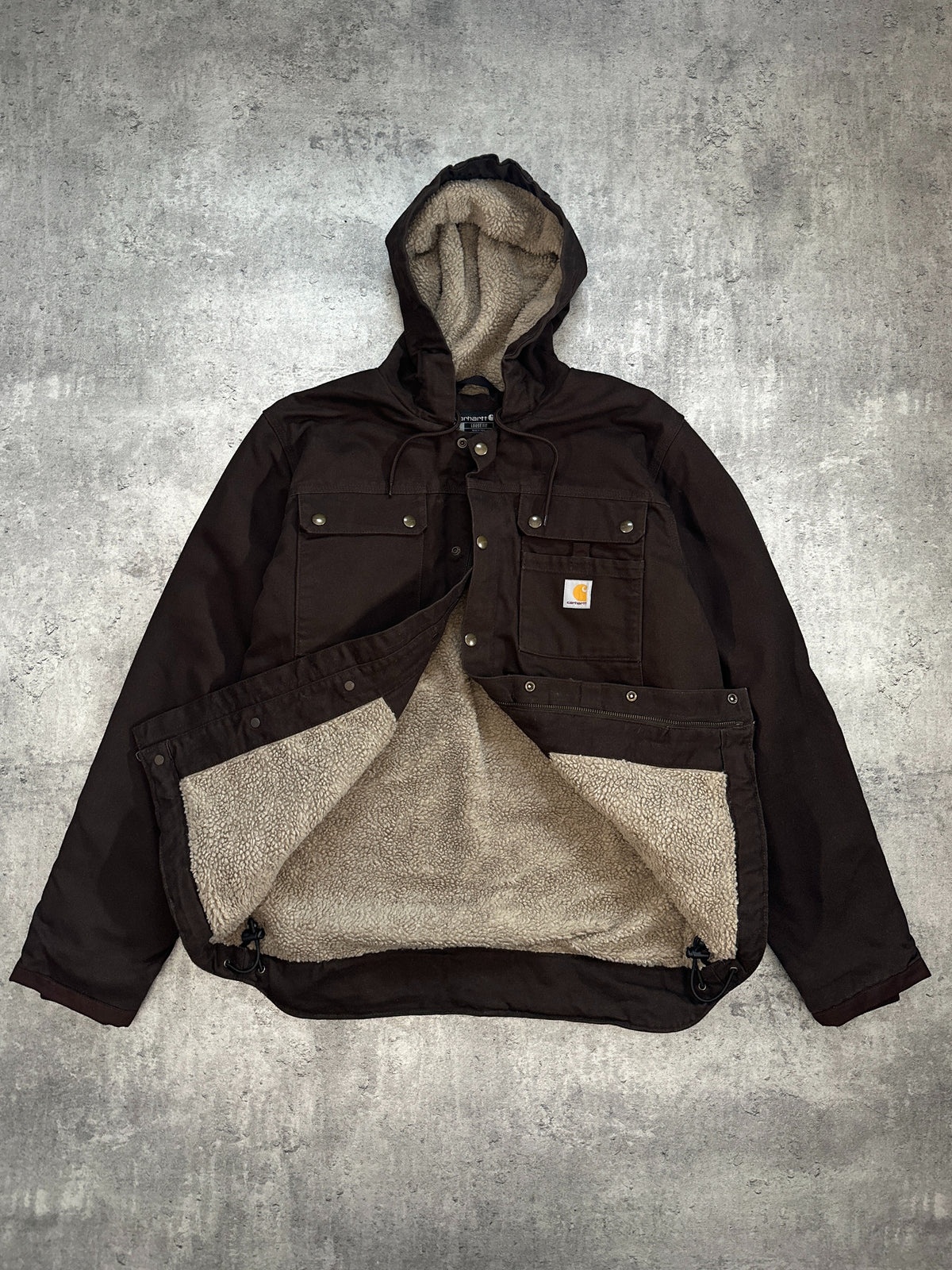 Carhartt Bartlett Jacket — S, Brun