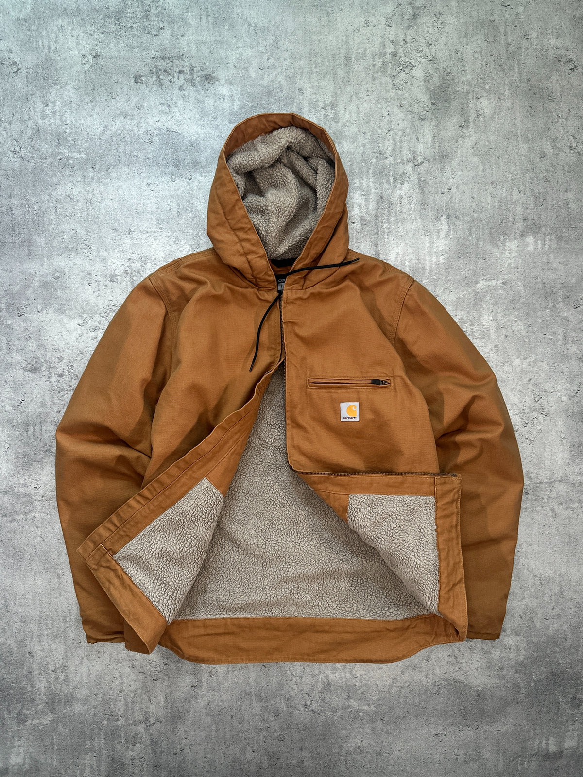 Carhartt Maroon Jacket — W-S, Hamilton Brown
