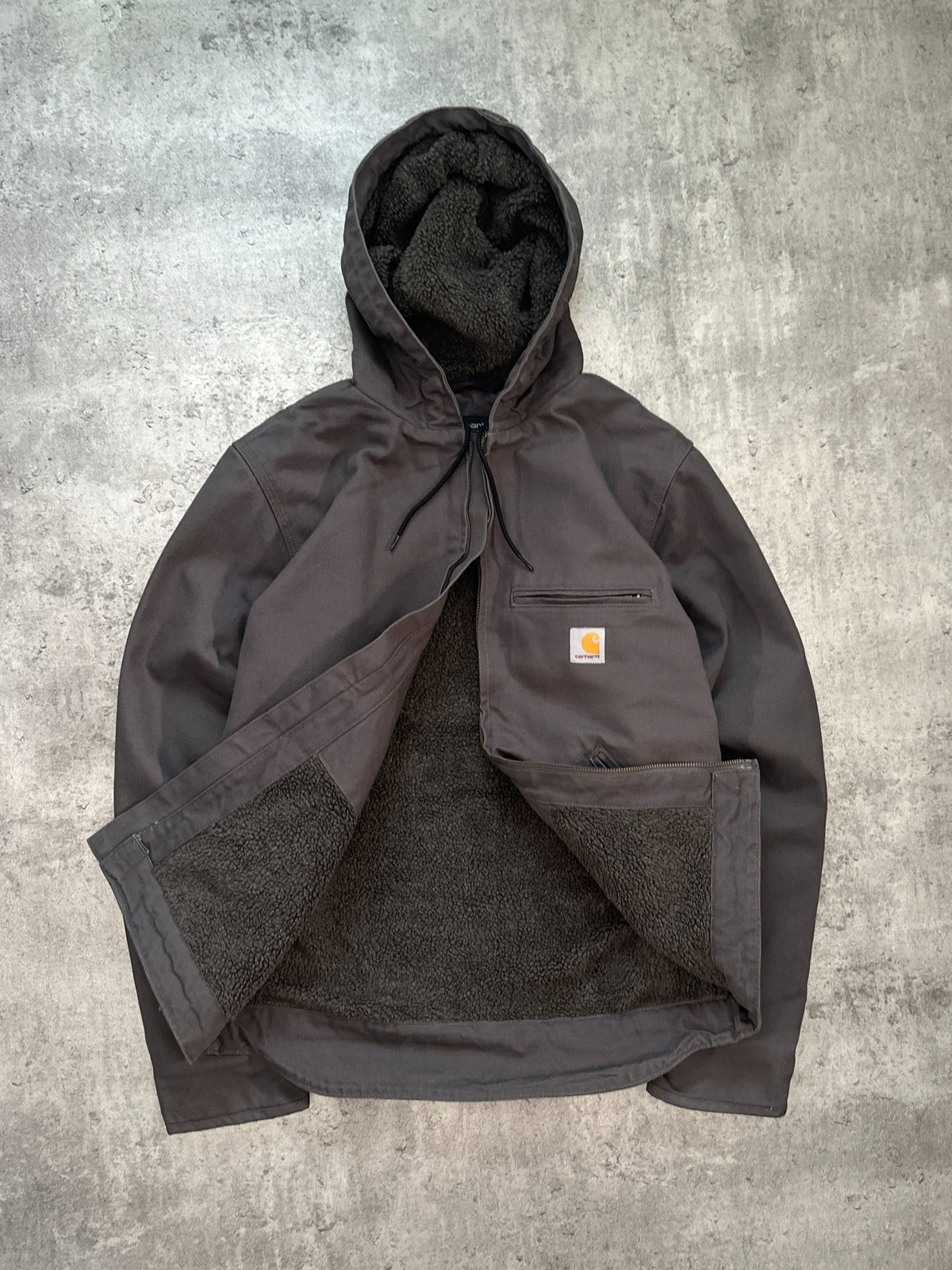 Carhartt Maroon Jacket — W-L, Grå