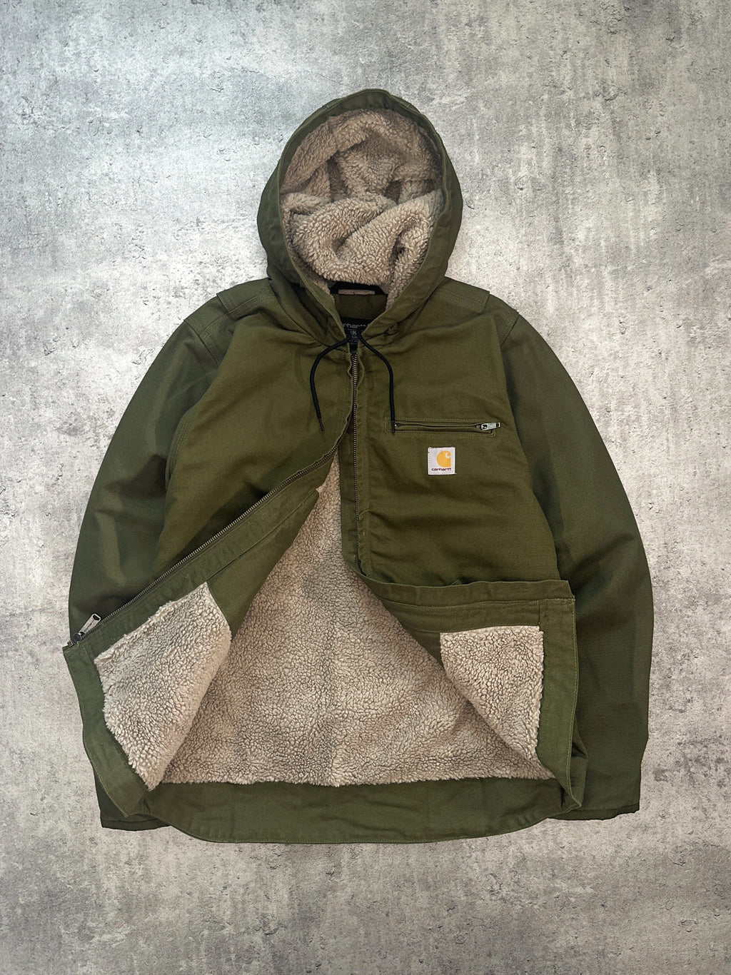 Vintage Carhartt Jacket - Army Grøn