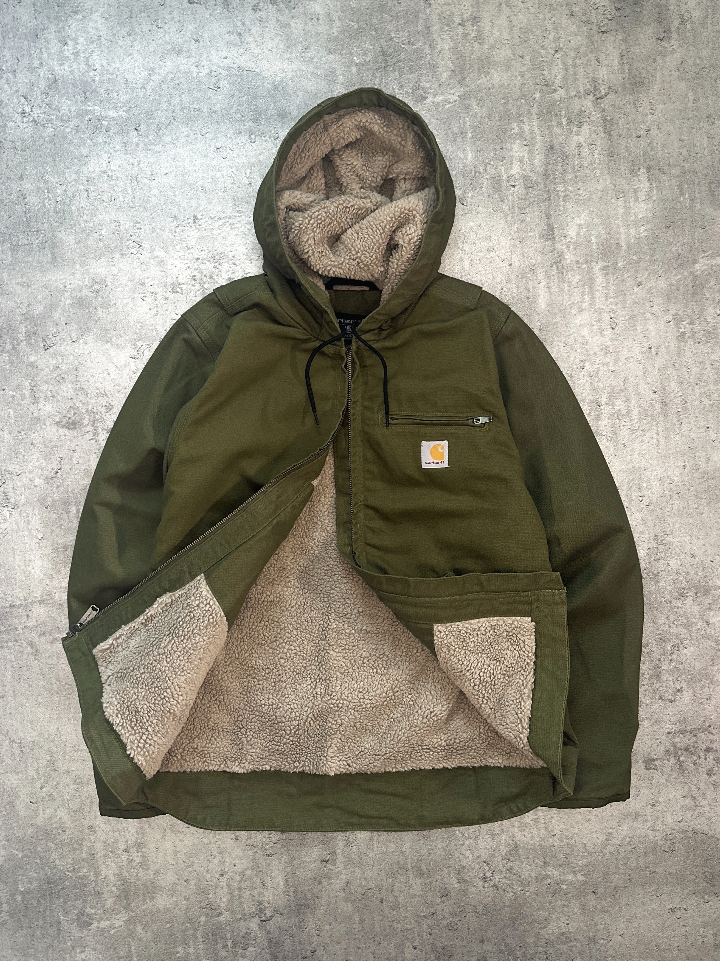 Vintage Carhartt Jacket - Army Grøn